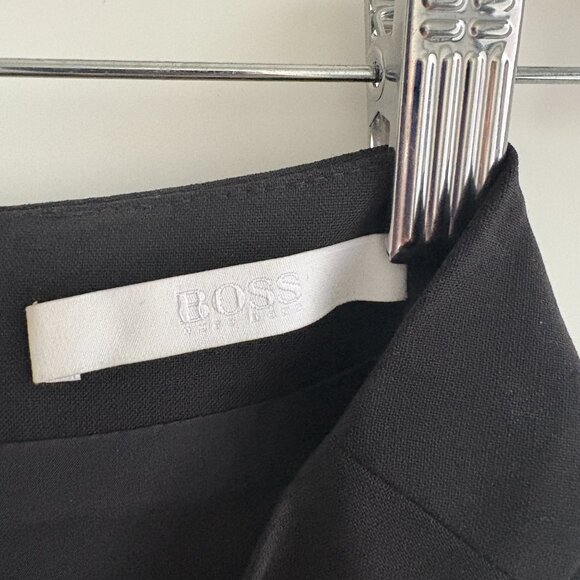 BOSS Hugo Boss Black Wool Pencil Skirt | Size 0 - Picture 3 of 4